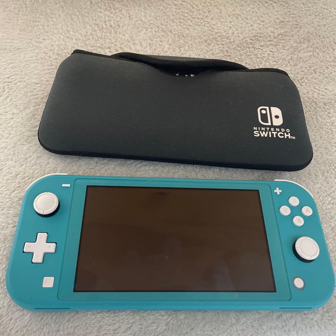 Nintendo Switch Lite ターコイズ 専用ケース付き