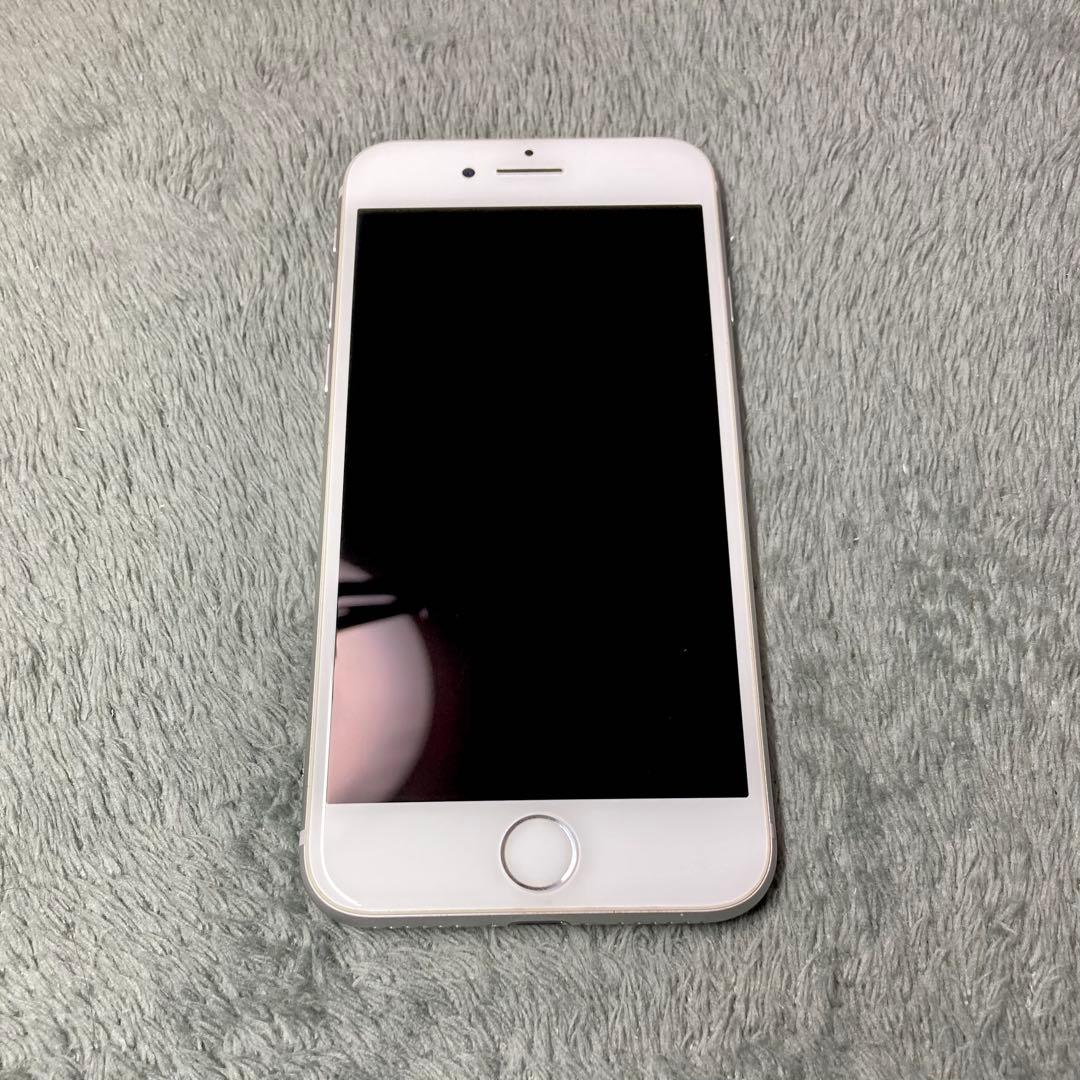 【美品】iPhone 8 64GB ホワイト SIMフリー 純正バッテリー 本体
