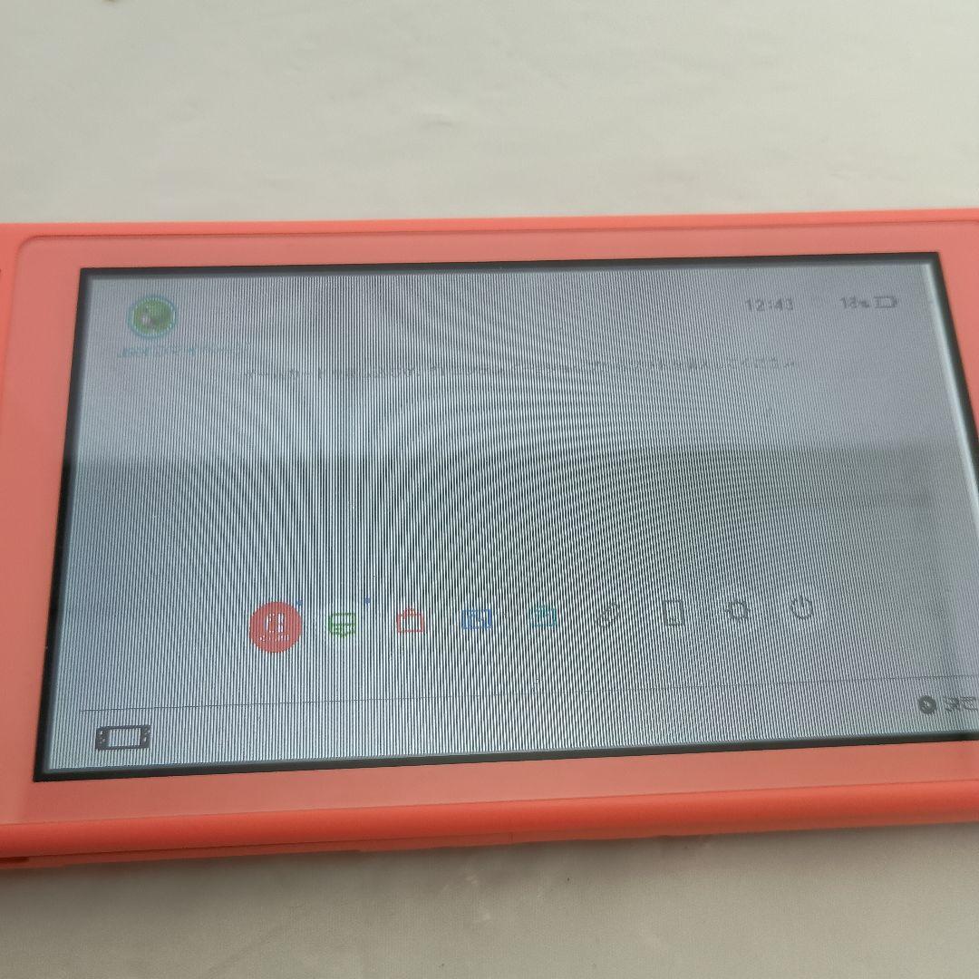 Nintendo Switch Lite コーラルピンク 本体 中古品