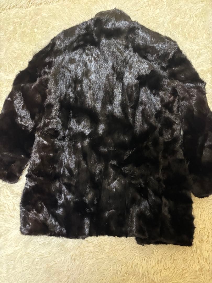 銀　サガミンク　ファー　毛皮　11