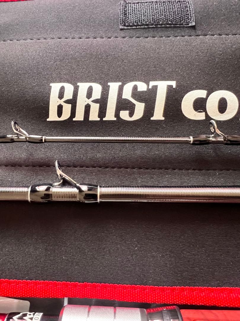 ブリスト コモド6.10XH ルアーロッド ケース付き