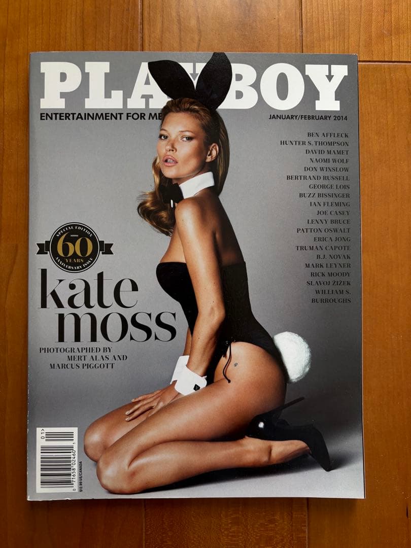 ケイトモス表紙　アメリカPLAYBOY誌 記念号