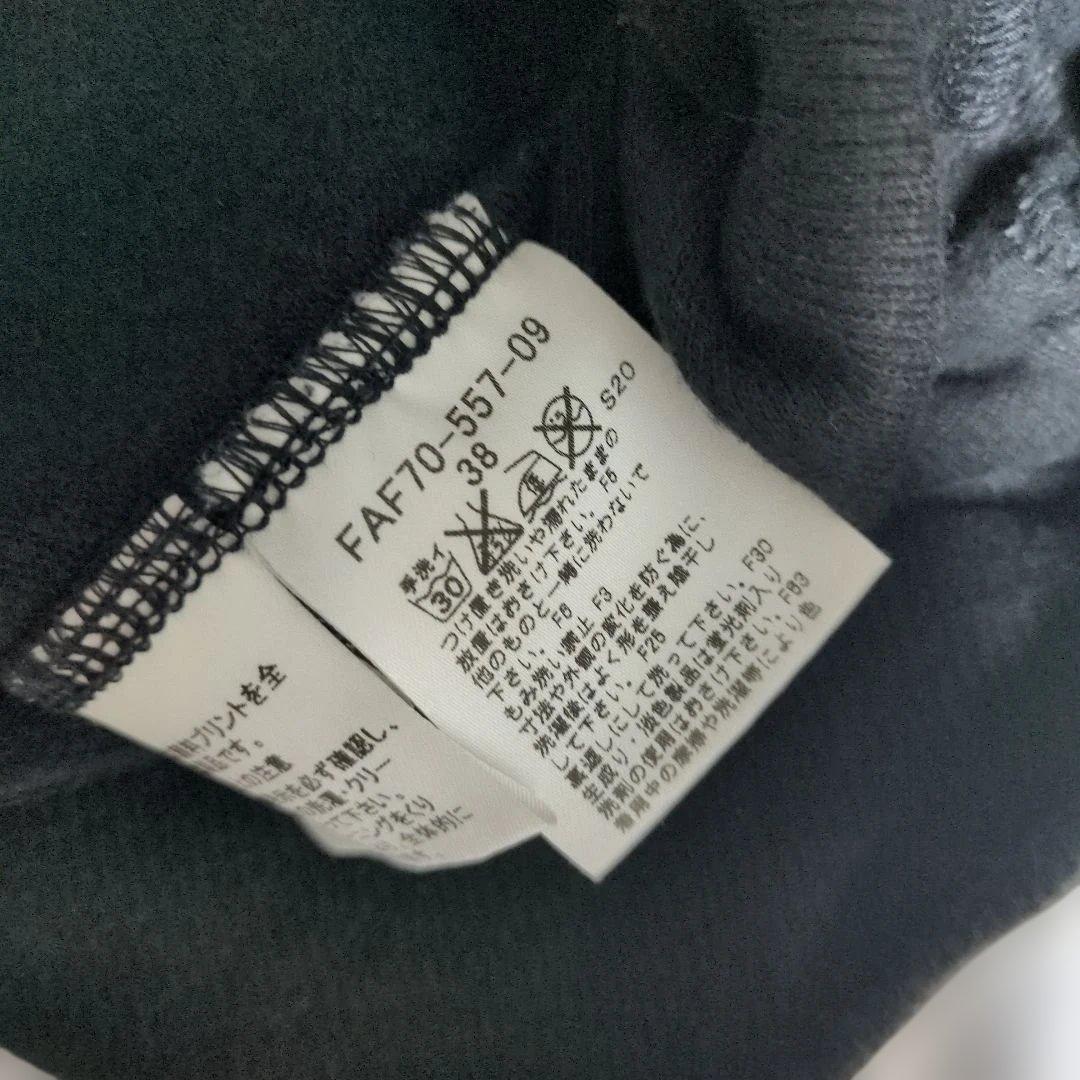 バーバリーブルーレーベル　ホースロゴ　チェックパーカー　38　三陽商会