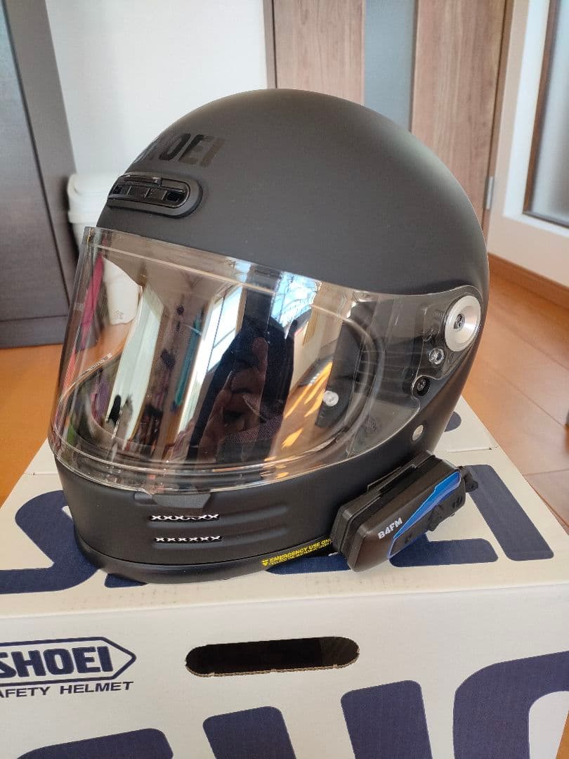 【美品】SHOEI　グラムスター フルフェイスヘルメット マットブラック