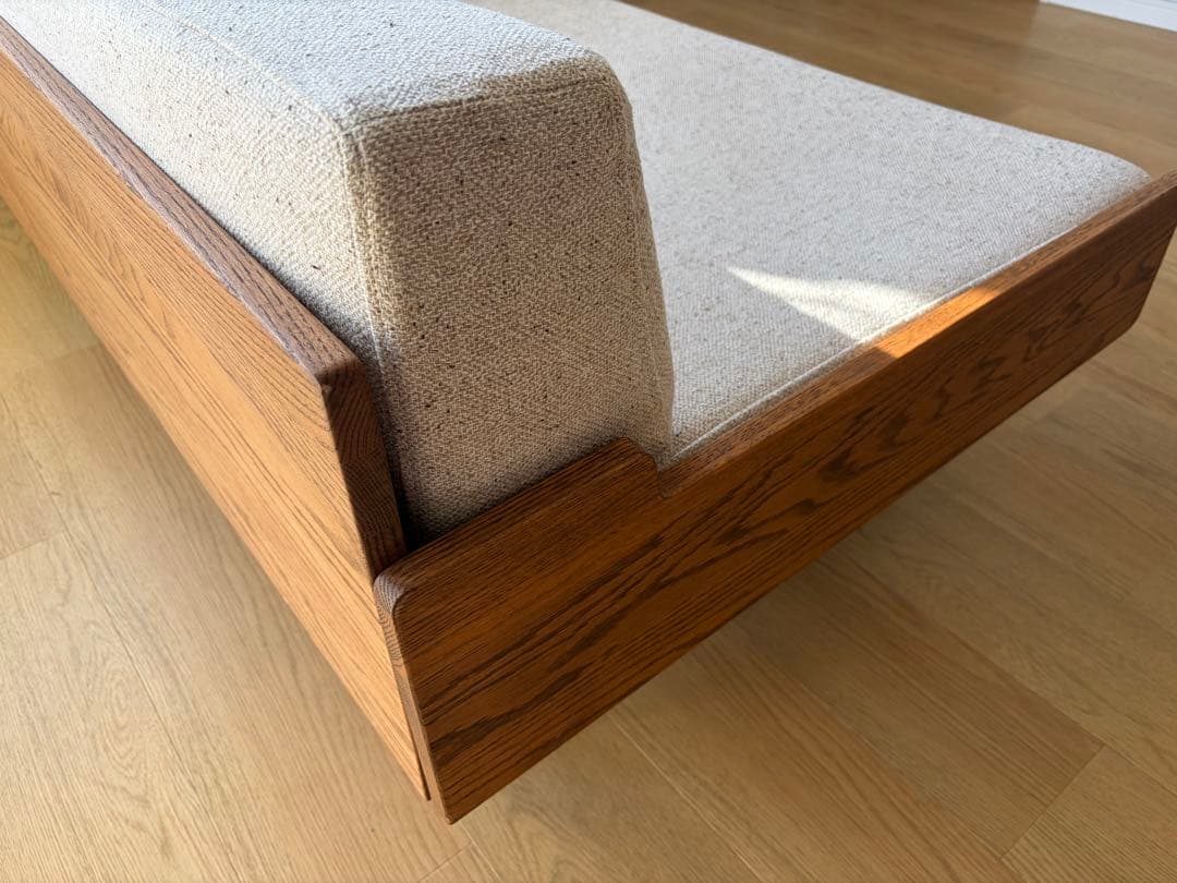 モモ　ナチュラル　デイソファ　3人掛け　北欧インテリア