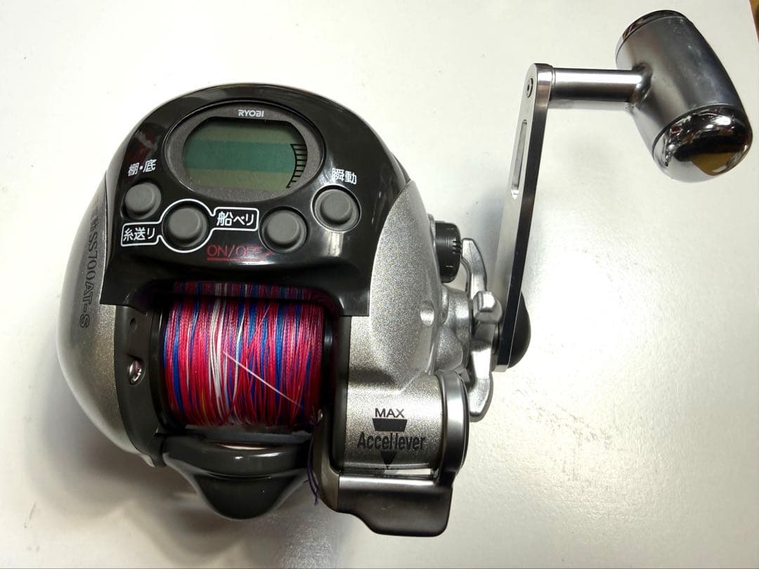 RYOBI アドベンチャー 電動リール　SS700AT-S 中古状態良好