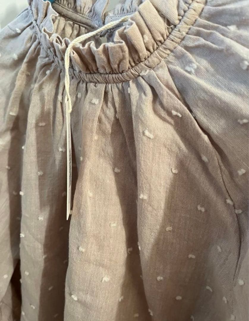 soor ploom ドット　ブラウス　6y 新品