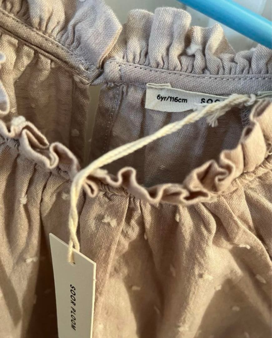 soor ploom ドット　ブラウス　6y 新品