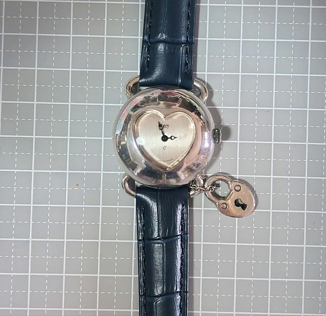 Obrey レディース Sv925(銀無垢) チャーム付 オブレイ ハート