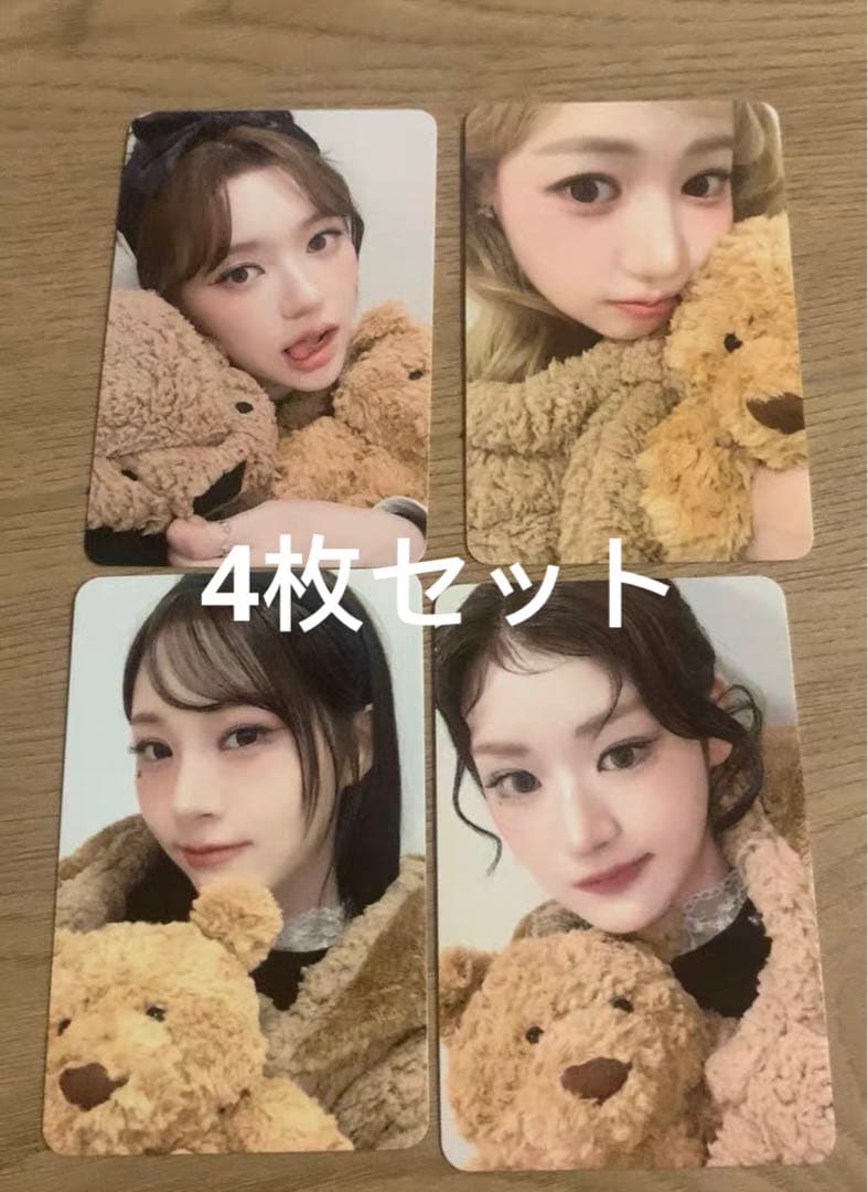 FIFTYFIFTY FIFTY FIFTY muvve トレカ 4枚セット