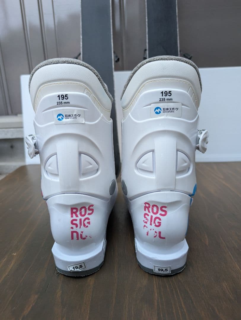 ROSSIGNOL　ロシニョール　子供用　スキー　ブーツセット18〜19.5cm