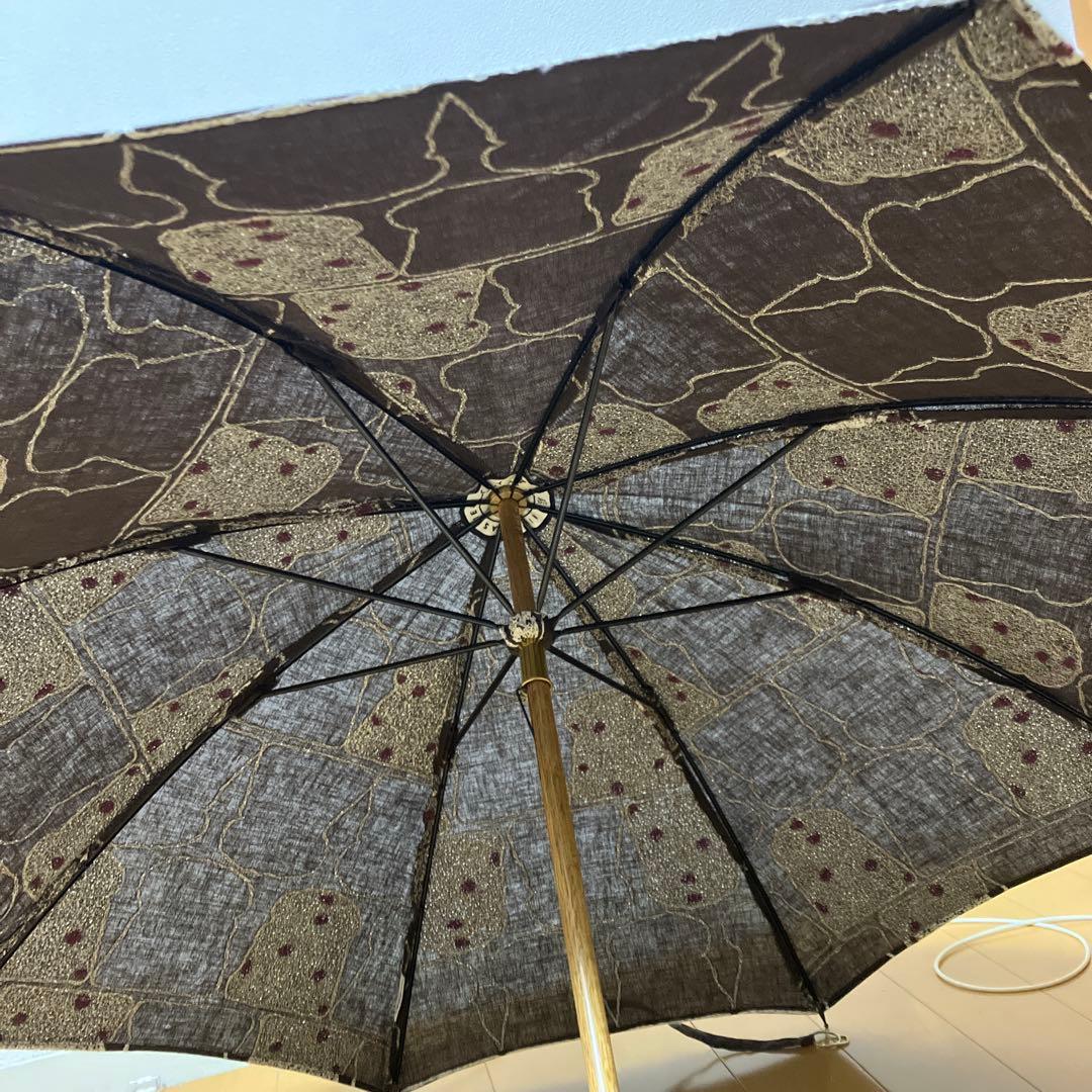 イイダ傘店　日傘　ぶどうパン