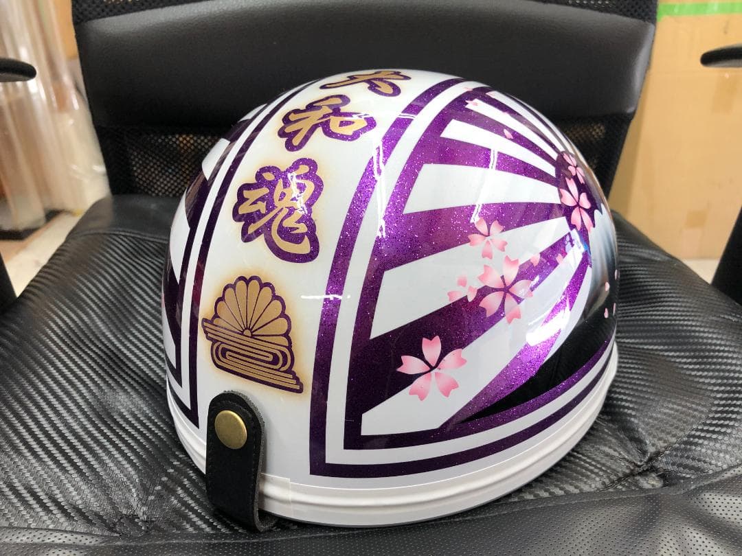 コルク半　カスタム　富士日章　マジック　白紫　ラメ　桜　高級クリヤ送料無料