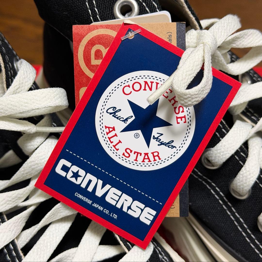 美品 / コンバース ブラック ハイカットスニーカー トレックウエーブ