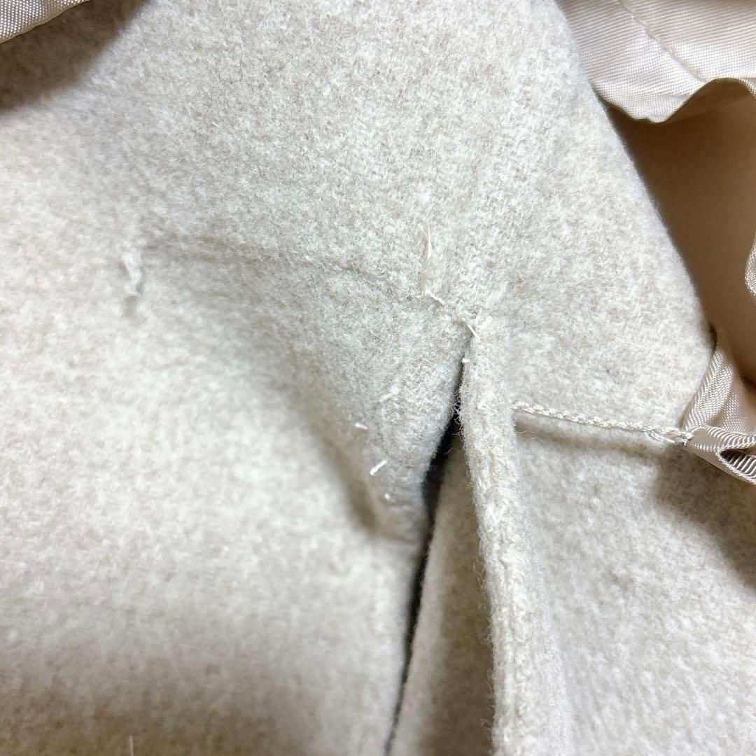 美品 スタニングルアー テーラーリバーコート ロング丈 ゆったり ベルト ガウン