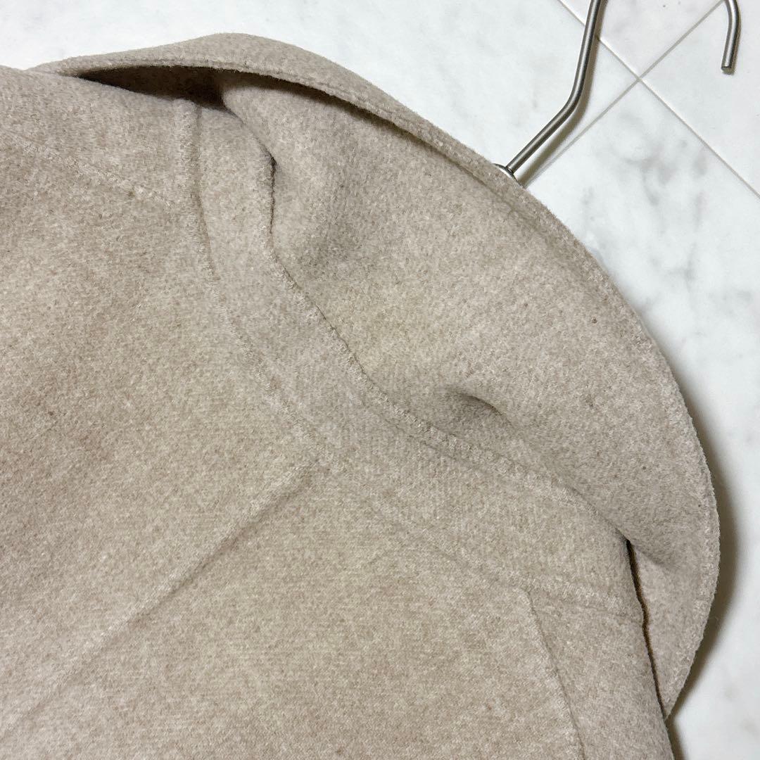 美品 スタニングルアー テーラーリバーコート ロング丈 ゆったり ベルト ガウン