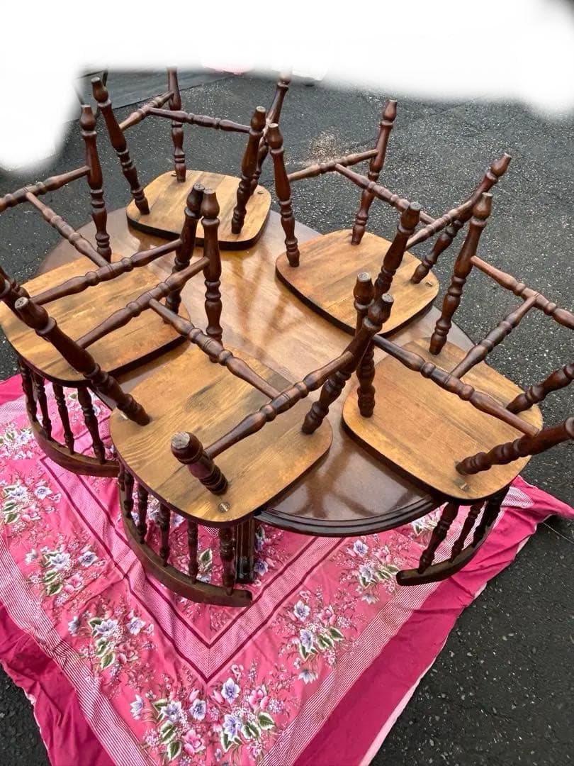 カリモク　コロニアル　ダイニングテーブル