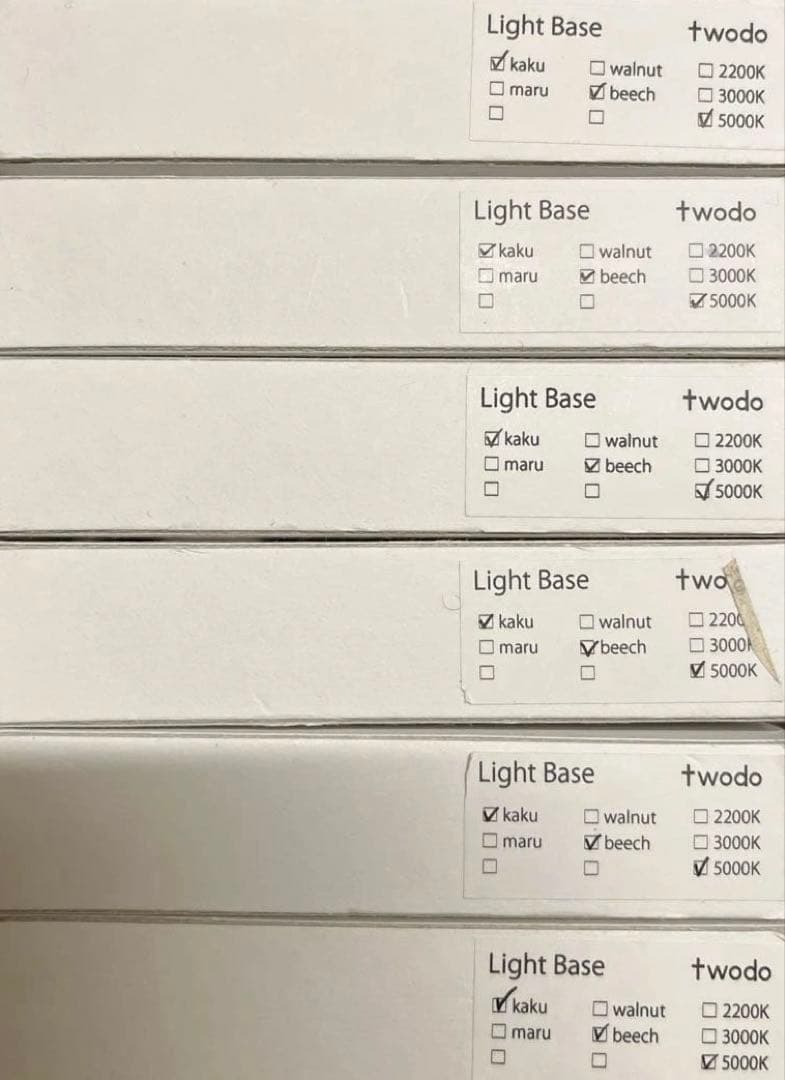 solacube Light Base6台 (solacubeは含みません)