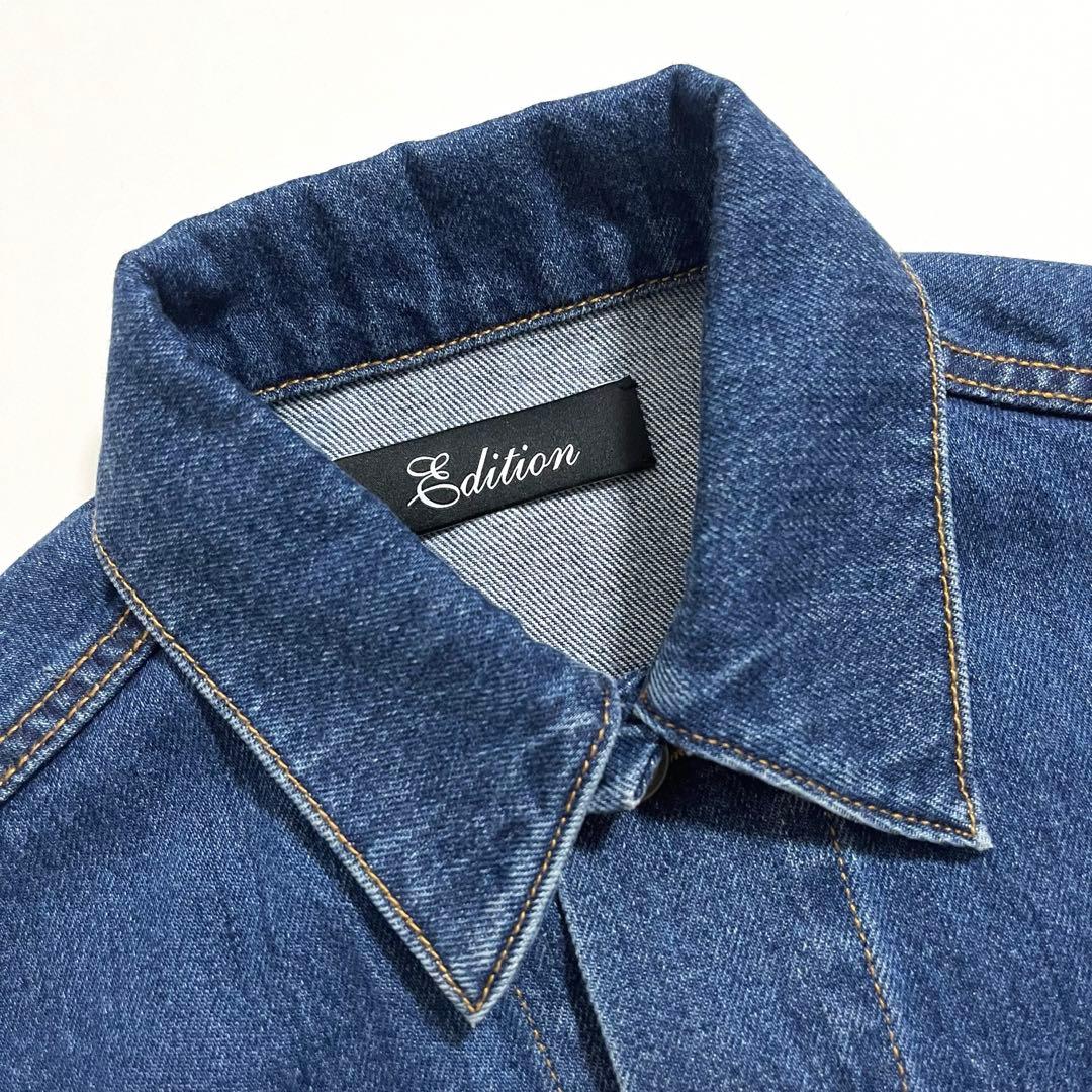 ◼︎もちもちパンダ◼︎新品タグ付◼︎Edition / デニムショートジャケット