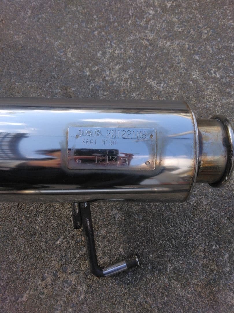 ジムニー　JB23　タニグチ　コンペティションマフラー　クワイエット