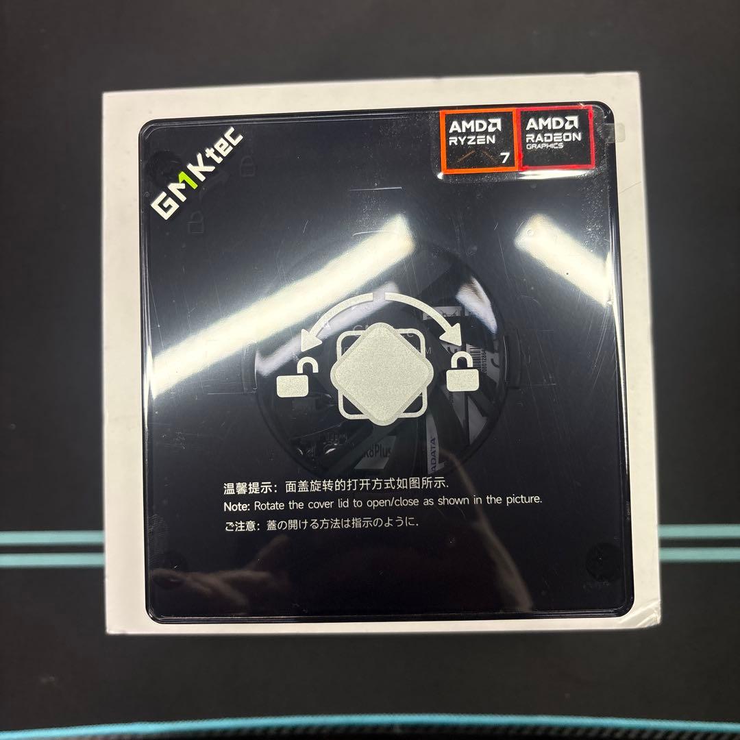 ミニPC gmktec nucbox k8 ryzen7 8845HS 1TB