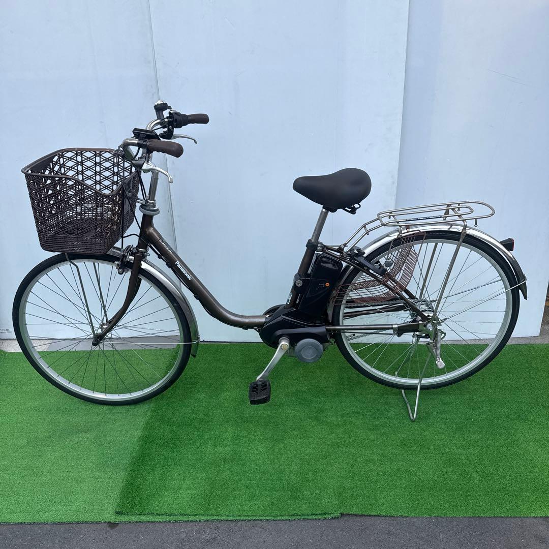 Panasonicパナソニック電動アシスト自転車26インチ8.9Ah ブラウン