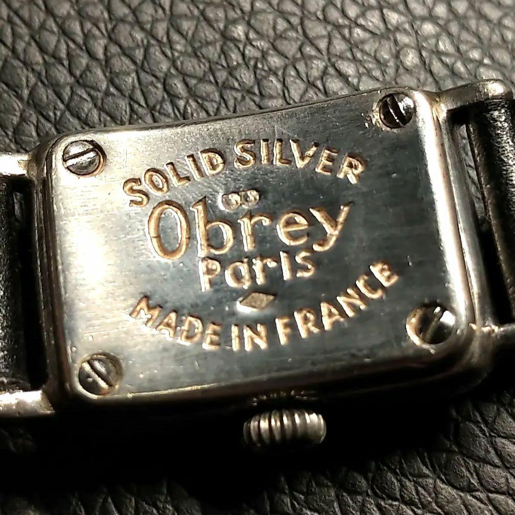 最終 おまけ付き Obrey オブレイ 銀製 スターリングシルバーSV925