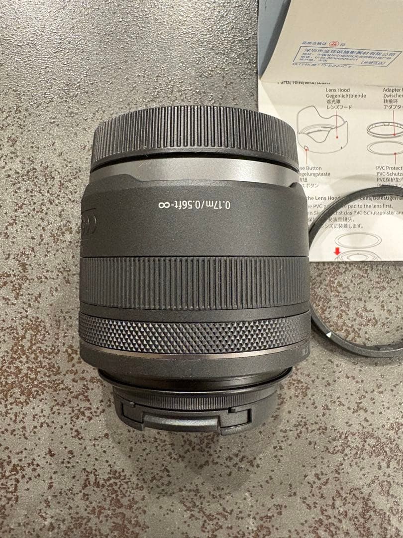 Canon RF35mm F1.8 MACRO IS STM レンズ フード付き