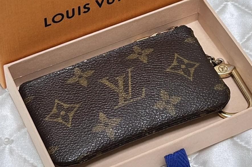 ルイヴィトン M62650 ポシェットクレ ケース 箱付き UB045