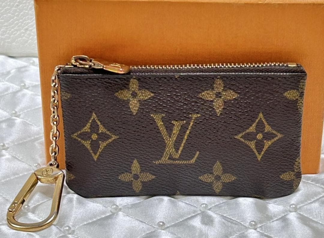 ルイヴィトン M62650 ポシェットクレ ケース 箱付き UB045