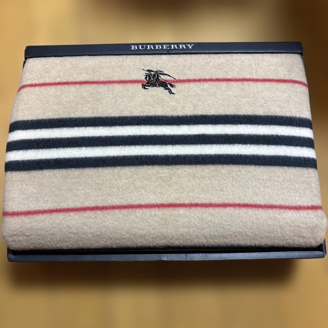 BURBERRY ウールブランケット 140 ×200 新品　箱無し