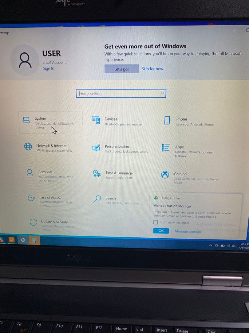 その他 Dell english pc