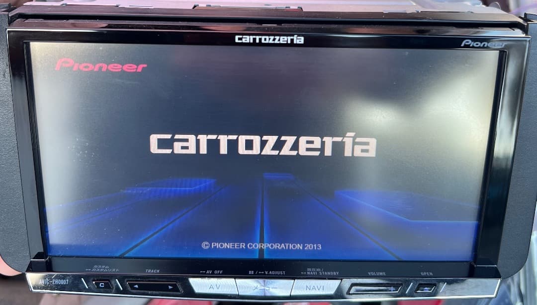 パイオニア AVIC-ZH0007ナビゲーション フルセグ地図データ2013年版