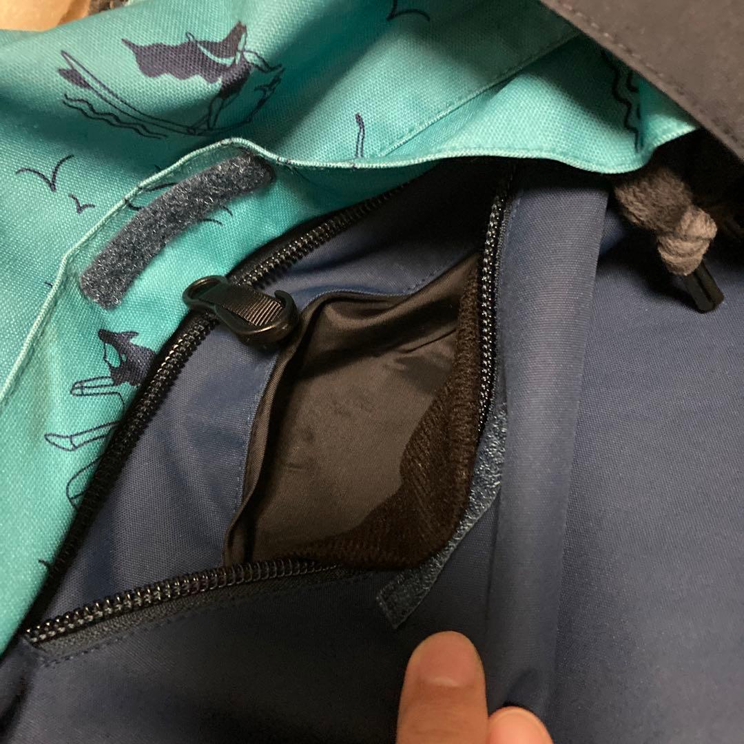 エアブラスター トレンチオーバー ジャケット サーフ柄