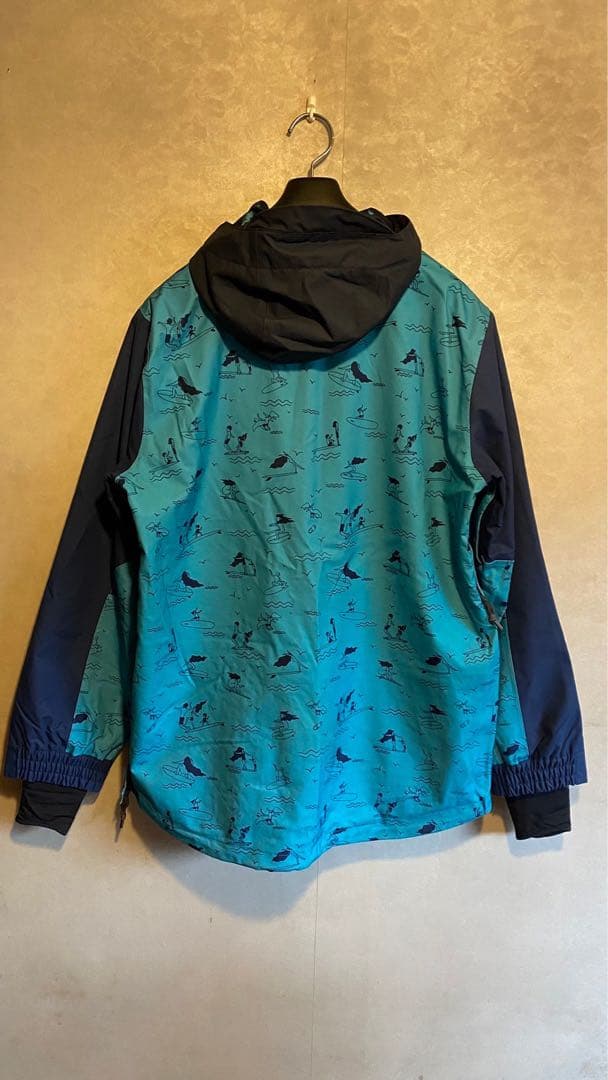 エアブラスター トレンチオーバー ジャケット サーフ柄