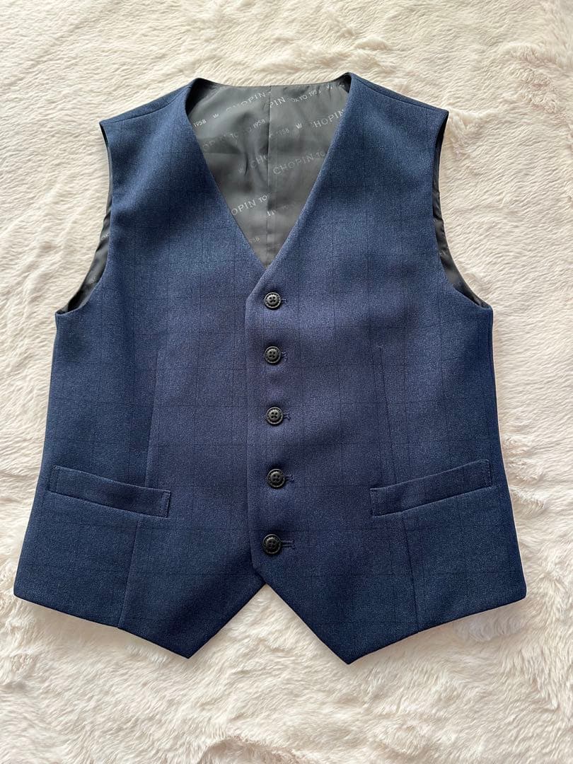 ショパンCHOPIN 男子スリーピーススーツ　フォーマル5点セット150 美品⭐️