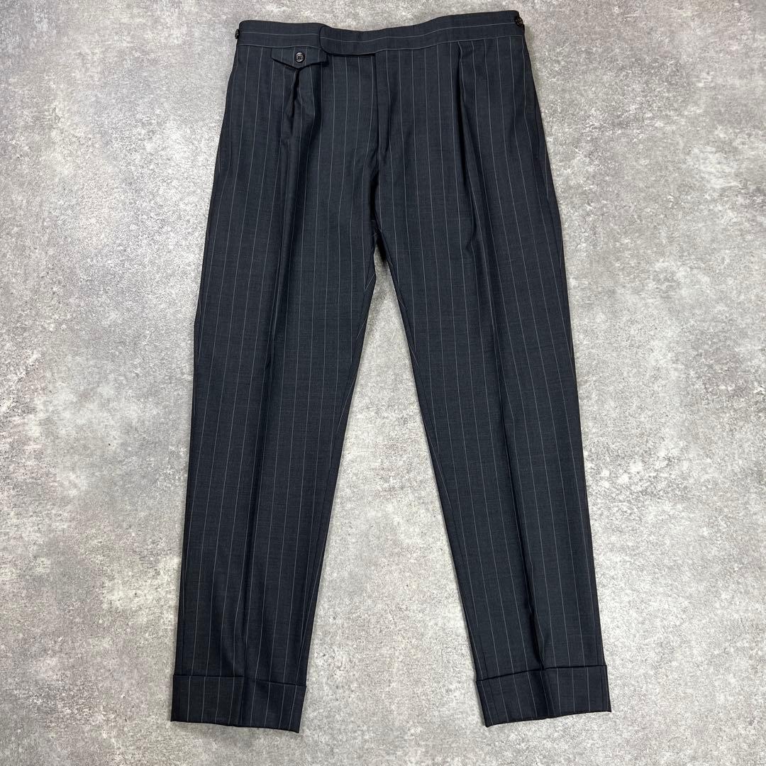 ラルフローレン イタリア製 ダブル スーツ セットアップ ストライプ