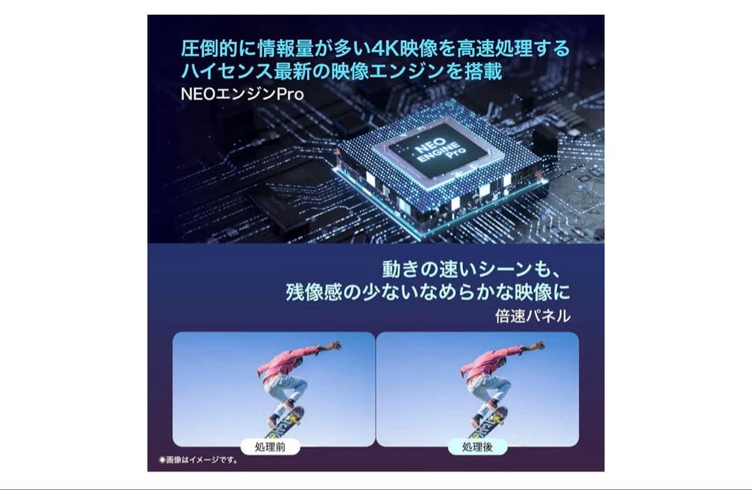 にゃキ丸ちゃむ Hisense 55インチ 液晶テレビ 2023年製