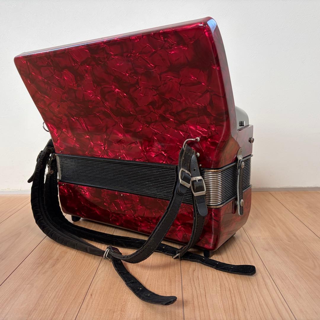 HOHNER AMICA Ⅲ 96 アコーディオン 96ベース ホーナー 赤