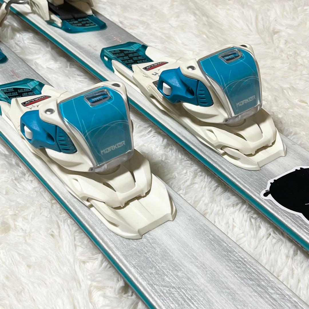 K2 Luvit 76 LUV 149cm スキー板　ビンディング　MARKER