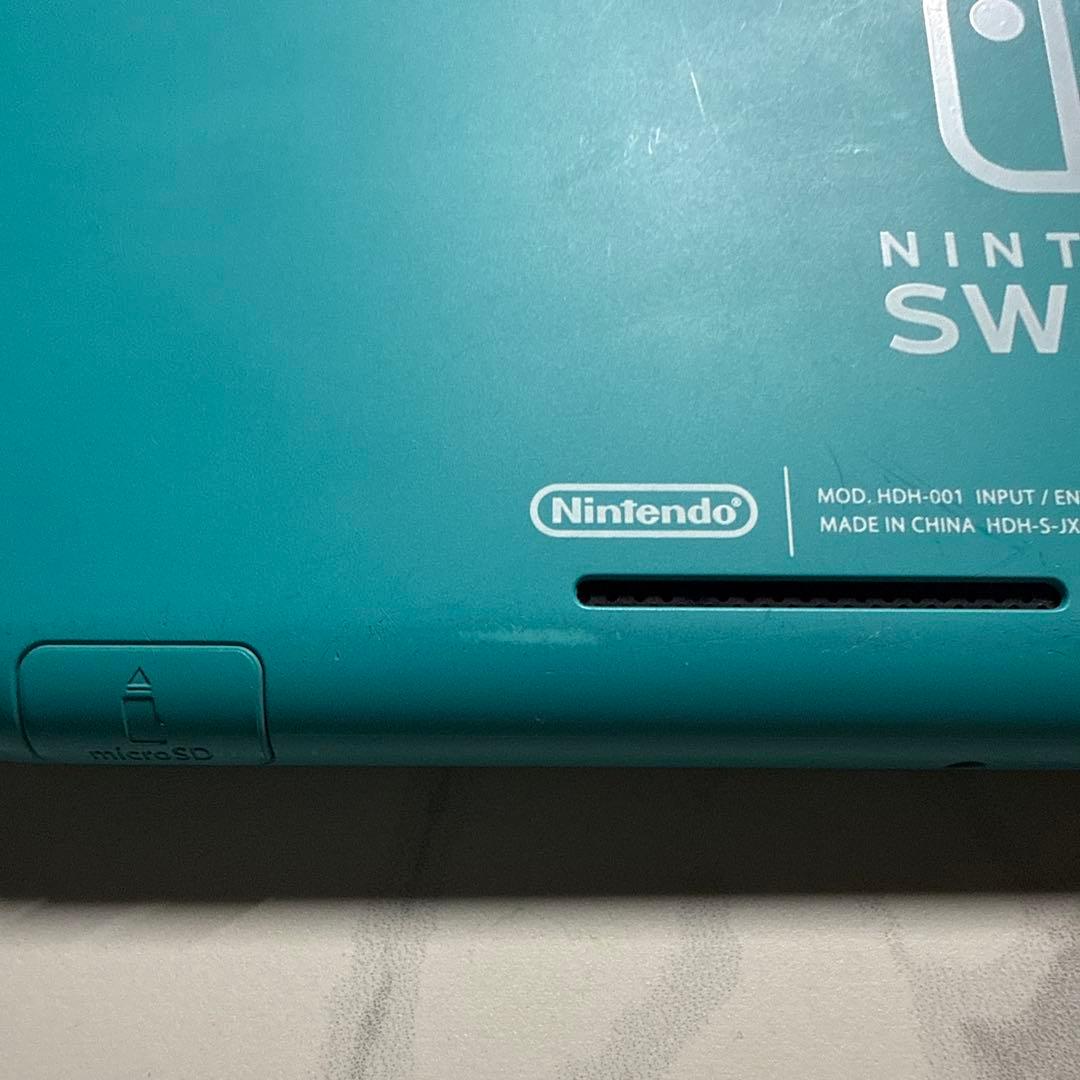 Nintendo Switch lite ターコイズ 本体 充電器 充電スタンド