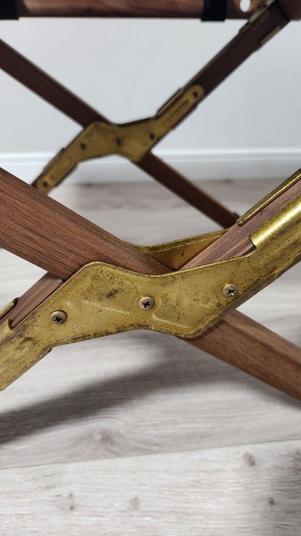 noras サイドテーブル ウォールナット 銅金具ver