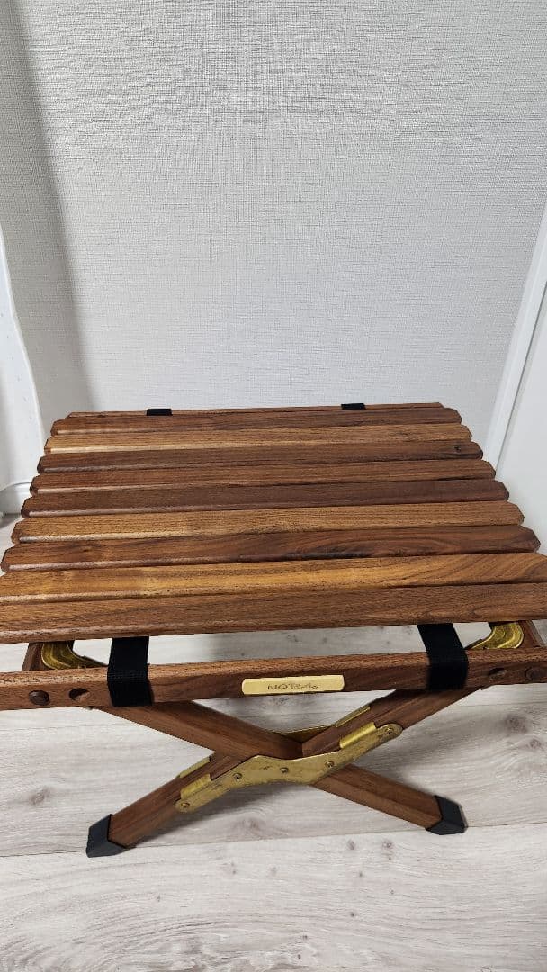 noras サイドテーブル ウォールナット 銅金具ver