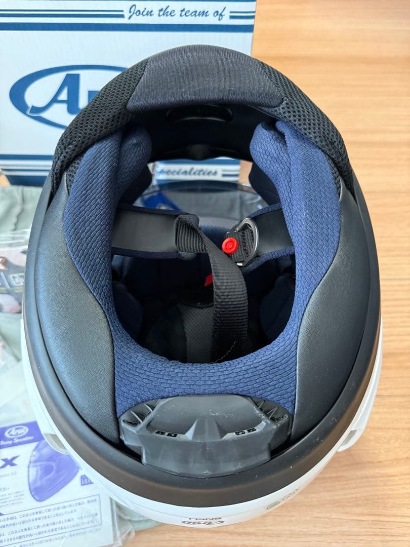 Arai RX-7X 59-60㎝ グラスホワイト