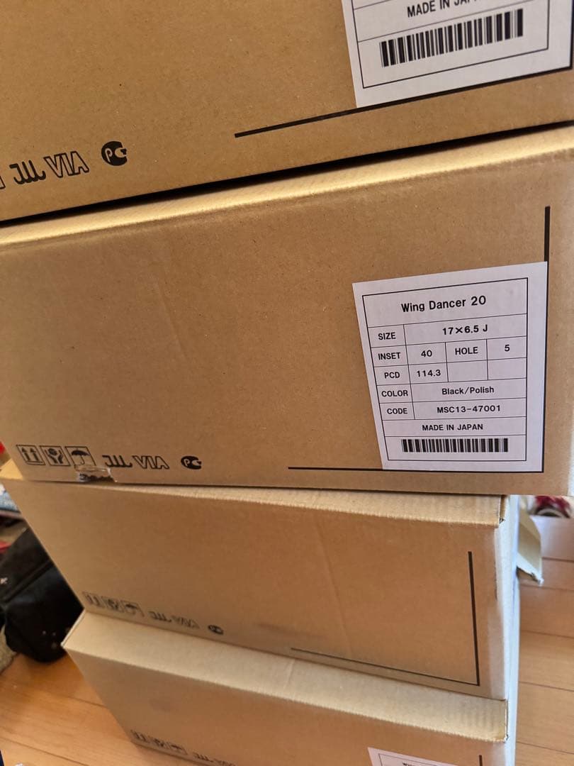 (バラ)新品未使用トヨタ 60系プリウス 17インチホイール 3/4