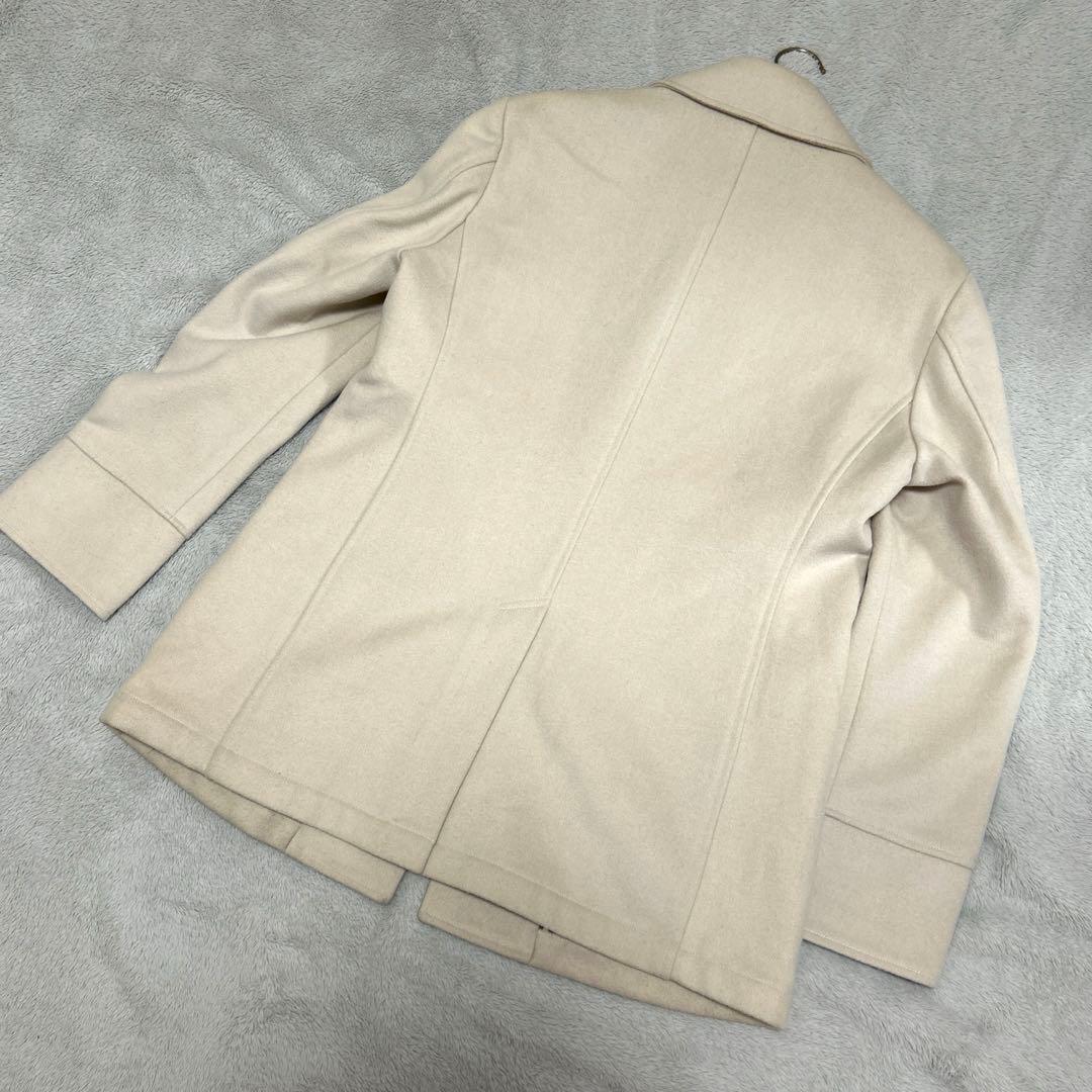 希少美品　バーバリー　ブラックレーベル ノバチェック　銀ボタン ナポレオンコート