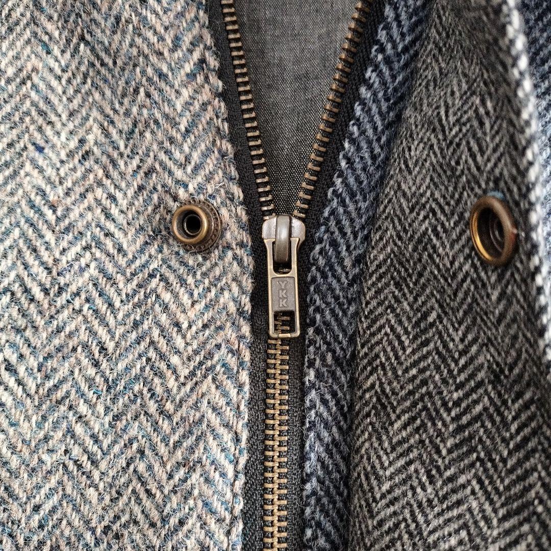 Yoused　リメイクジャケット　バブアー　ハリスツイード