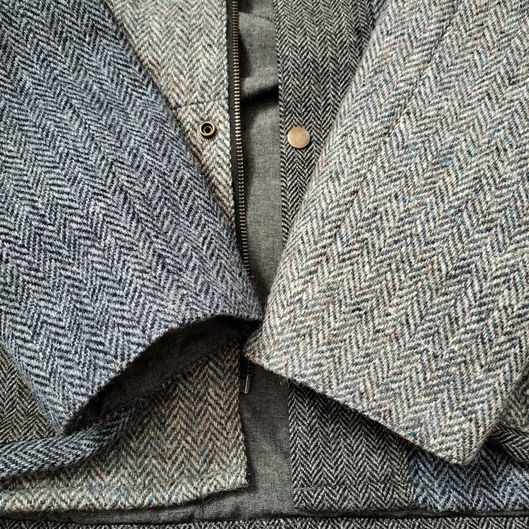 Yoused　リメイクジャケット　バブアー　ハリスツイード