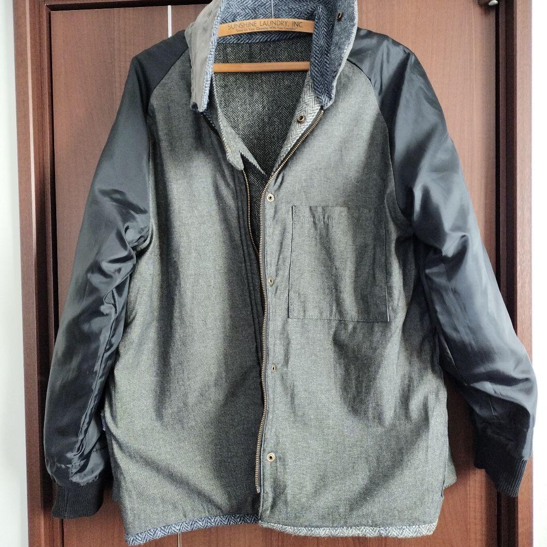 Yoused　リメイクジャケット　バブアー　ハリスツイード