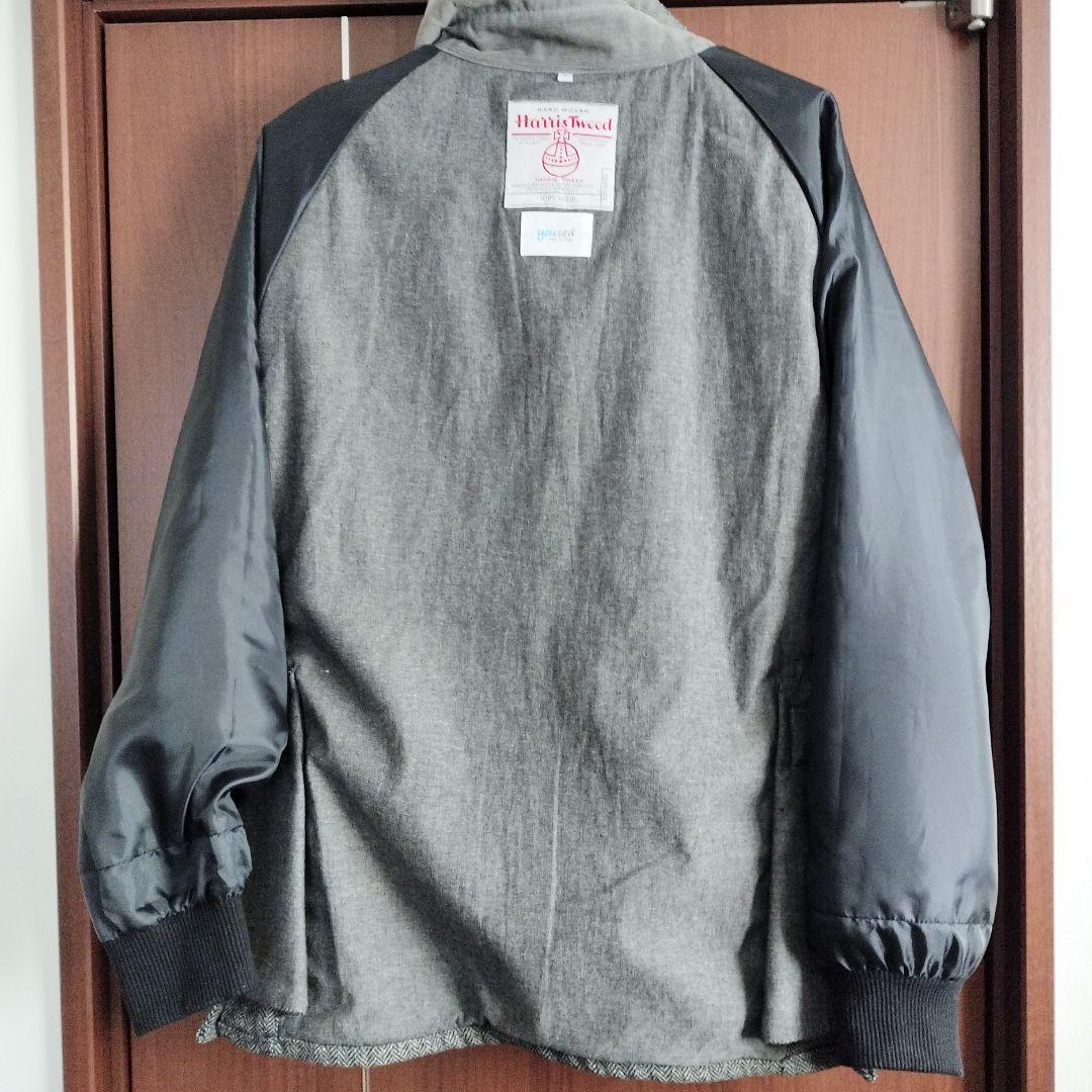 Yoused　リメイクジャケット　バブアー　ハリスツイード